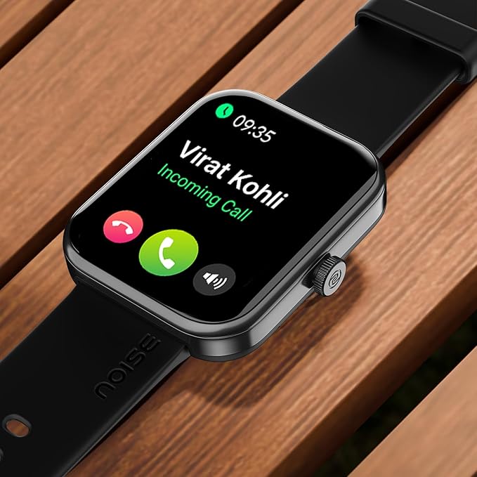 Noise ColorFit Pulse 3 Smartwatch – 1.96" Display, Bluetooth Calling, Midnight Black